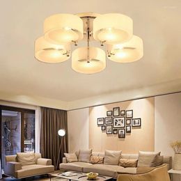 Chandeliers Living Room Led Nordic Modern Crystal Bedroom Pendant Lamp Dining Light Hanging Chandelier Ceiling