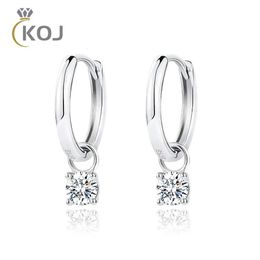 Stud KOJ 03 CT Pendant Earrings 925 Sterling Silver Not Allergy Jewellery Versatile 231129