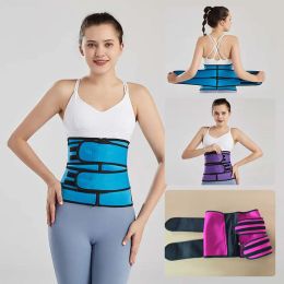 4 Color Women Waist Trainer Neoprene Body Shaper Belt Slimming Sheath Belly Reducing Shaper Tummy Sweat Shapewear Workout Corset