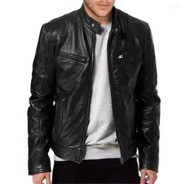 Men's Jackets Mens Coats Retro Suede Leather Jacket Men Thick Motorcycle Outerwear Fur Lined Warm Coat Winter Velvet Overcoat 5XL