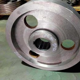 Belt pulley crusher wheel flat belt pulley