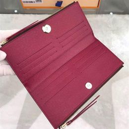 Classic Double zipper long wallets bags for women card holders for ladies real leather pvc shoulder bag wallet for woman 21 5x10cm224h