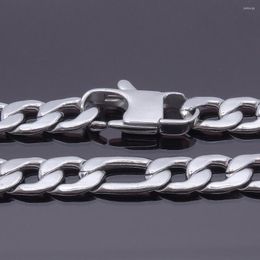 Chains 12mm Width 18'' - 36'' Inches Customise Length Mens High Quality Stainless Steel Necklace Figaro Chain Fashion Punk