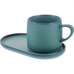 Wine Glasses Ceramic Water Mug Cutlery Decorative Desktop Coffee Ceramics Household Cup Serving Utensils