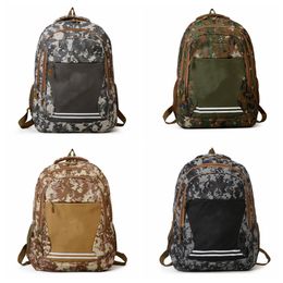 Travel Bags Laptop Camouflage Backpack School Bag with Double Compartment Pocket Outdoor Sport Padded Straps Backpacks