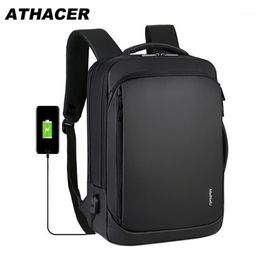 Multifunctional Laptop Backpack For Men Anti Theft Bag USB Charging Big Capacity Wear Resist Travel Business School Backpack1291t