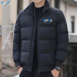 Men s Down Parkas Winter Padded Jacket Thickened Large Size Casual Fashion Youth Standing Collar Short Coat 231129