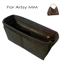 For Artsy MM bag insert organizer purse insert bag shaper-3MM Premium Felt Handmade 20 Colors 210402185a