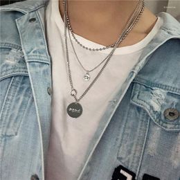 Pendant Necklaces Fashion Personality Necklace Tide Section Multilayer Bead Chain