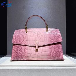 Evening Bags Pattern Leather Women s Handbags Luxury Fashion Lady Shell Shoulder Crossbody Bag Top Handle Messenger 231130