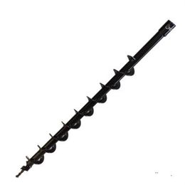 New Model Garden Supplies Diameter 40mm 60mm 80mm Single Blade Earth Auger Drill bits Digging Holes in Ground Replacement parts224F