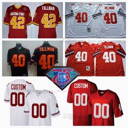 Custom 75th S-6XL Vintage 11 Larry Fitzgerald Football Jerseys 8 Larry Wilson 72 Dan Dierdorf 52 Charley Trippi 81Jackie Smith Ernie Nevers Roger Wehrli Pat Tillman