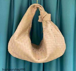 Authentic Totes Bags Jodie BottegeaVeneta Cowhide Tote Woven Large Order Designer Bag Soft Size Horn Dumpling Capacit Shoulder Outlet HBXL