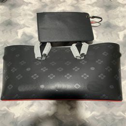 Mixed Printing Women Big Bag doodling designer handbags totes composite handbag genuine leather purse shoulder bags293S