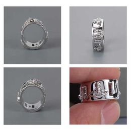 Vintage Saturn Finger Rings for Women Girl Punk Hip Hop Opening Adjustable Ring Wing Rings Statement Jewelry Gift Whole New X0274g