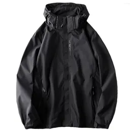 Men's Jackets Windbreaker Jacket Spring Autumn Casual Can Take Off The Hat Wind Proof Waterproof Outdoor Sweater Athletes