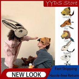 Hair Accessories Mori Retro Kids Adult Rabbit Hairband Eye Mask Masquerade Ball Holiday Mouse Dress Up Tiara Hat Headband 231130