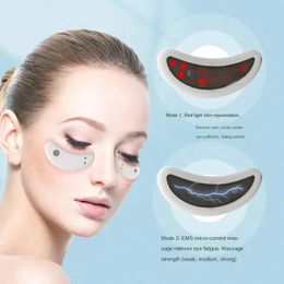 Other Oral Hygiene EMS Pulse Micro current Eye Care Device Massager To Relieve Fatigue Massage Reduce Dark Circles Lines Swelling 231129