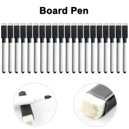 Markers 40Pcs Whiteboard Marker Pens Magnetic Pens With Erasers Cap For Office Home School Writing Stationery 231124
