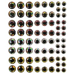 Fish Eyes for Unpainted Crankbaits Lure Bodies Blank Minnow Hard Baits Special 4D Fishing Lure Tackle Craft2217