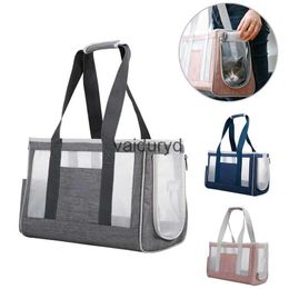 Cat Carriers Crates Houses Carrier Bag Breathable Transporter Pet Portable Puppy Single Shoulder Bags Travel for Dog Pets Handbagvaiduryd