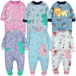 Rompers Baby Pyjamas Cotton Romper Clothing Zipper born Clothes Toddle Girls Jumpsuit Children's Outfit Bebe 231120