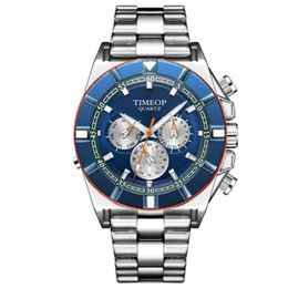 New Design Mens Watches montre de luxe Japan Quartz Movement Automatic Date Chronograph Business Wristwatches Male Clock Designer Man Sports Fitness Wrist Watch