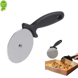 New Stainless Steel Pizza Cutters Pastry Roller Cutter Pizza Knife Cookie Cake Roller Wheel Scissor Bakeware Kitchen Accessories