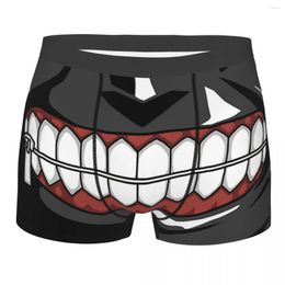 Underpants Cartoon Mouth Ghoul Homme Panties Man Underwear Ventilate Shorts Boxer Briefs
