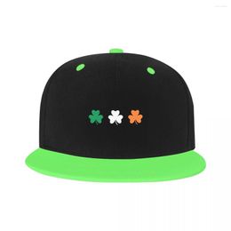 Ball Caps Fashion Shamrock Irland Flagge Hip Hop Baseball Cap Männer Frauen atmungsaktiv Irish St Patricks Day Dad Hat Snapback