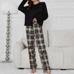 Women's Sleepwear Winter Pyjamas Set Fat Girls Pyjama Fashion Homewear Home Clothes Pyjama Pour Femme