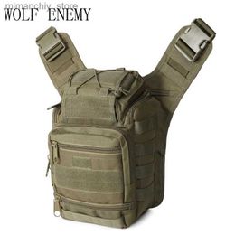 Outdoor Bags Outdoor Military Tactical Sling Sport Travel Chest Bag Shoulder Bag for Men Women Crossbody Bags Hiking Camping Equipment Q231130