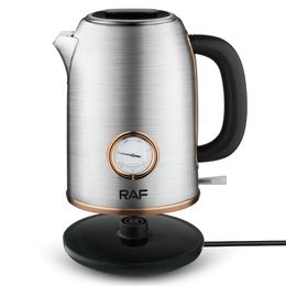 Other Home Garden 2L Electric Kettle Stainless Steel Kitchen Appliances Smart Samovar Tea Coffee Thermo Pot With Temperature Display 231130