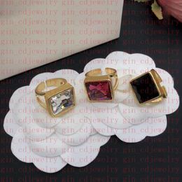 Designer Medusa high-end atmospheric diamond ring for men and women birthday holiday wedding gift231D