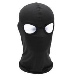 2 Hole Full Face Mask Balaclava Hat Motorcycle Bike Hunting Cycling Cap Ski Military Tactical Sport Bicycle Face Mask Equipment LL