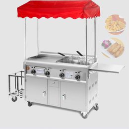New Standard Fast Food Truck Square Top Mobile multi function dining car