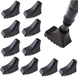 Ski Poles 10PCS Outdoor Climbing Trekking Pole Tips Snow Flake Mud Ski Basket Walking Stick Basket Cap Guard Replacement Hiking Accessory 231124