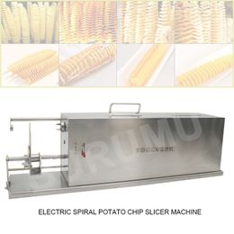 Electric Potato Twister Tornado Slicer Machine Potato Spiral Potato Cutting Machine Spiral Slicer