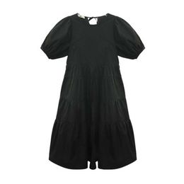 Girl's Teen Midi Dress Mommy and Me Kids Dresses for Girls 2022 New Summer Children Clothes Cotton Puff Sleeve #6240 0131