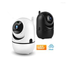 Nanny IP Wifi Camera Bebe YCC365 APP Automatic Tracking 2MP Home Indoor Surveillance Wireless Security Baby Monitor