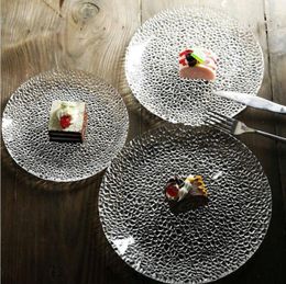 Plates Europe Glass Bowl Soup Noodle Rice Fashion Fruit Plate Kitchen Serving Dish Creative Tableware El Home Decoration