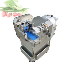 Double Head Vegetable Cutting Machine For Cutting Legume Long Leafy Vegetables Stainless Steel Automatic Vegetable Cutter