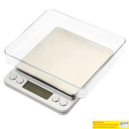 Digital Scale Kitchen Cooking Measure Tools Stainless Steel Electronic Weight LCD Electronic Bench Weight Scale