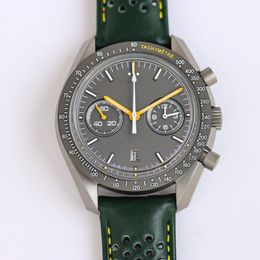 Ceramic bezel Watch Mechanical Movement Chronograph Watches 44mm Sapphire Luminous Business Wristwatch 904L Stainless Steel Waterproof Montre de Luxe