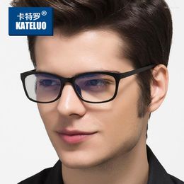 Sunglasses Frames KATELUO 2023 Mens Computer Goggles Anti Blue Light Fatigue Radiation-resistant Glasses Women Eyeglasses Frame For