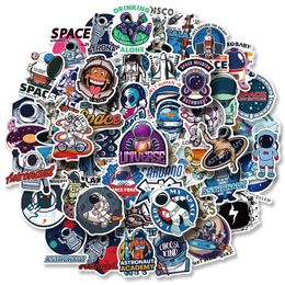 50PCS NASA Logo Space Astronaut graffiti Stickers for DIY Luggage Laptop Skateboard Motorcycle Bicycle Stickers T01040342