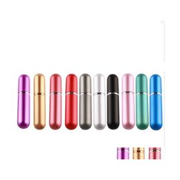 Packing Bottles 5Ml Portable Mini Refillable Per Bottle With Spray Scent Pump Empty Cosmetic Containers Atomizer For Travel Drop Del Ot2Bv