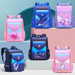 School Bags 2023 For Boys Girls Primary Student Shoulder Orthopaedic Space Backpack Large Capacity Super Light Mochila