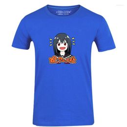 Men's T Shirts High-Q Unisex Anime Senryu Girl Cotton T-Shirt Tee O-Neck Casual Yukishiro Nanako Eiji Busujima Tshirt