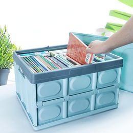 Storage Bags Creative Multifunctional Folding Box Simple Daily Finishing Plastic Practical